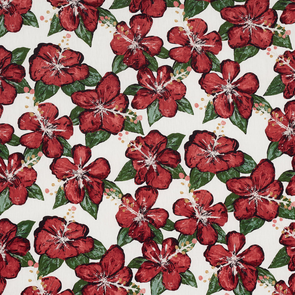 Shop 180260 Fabienne Red by Schumacher Fabric