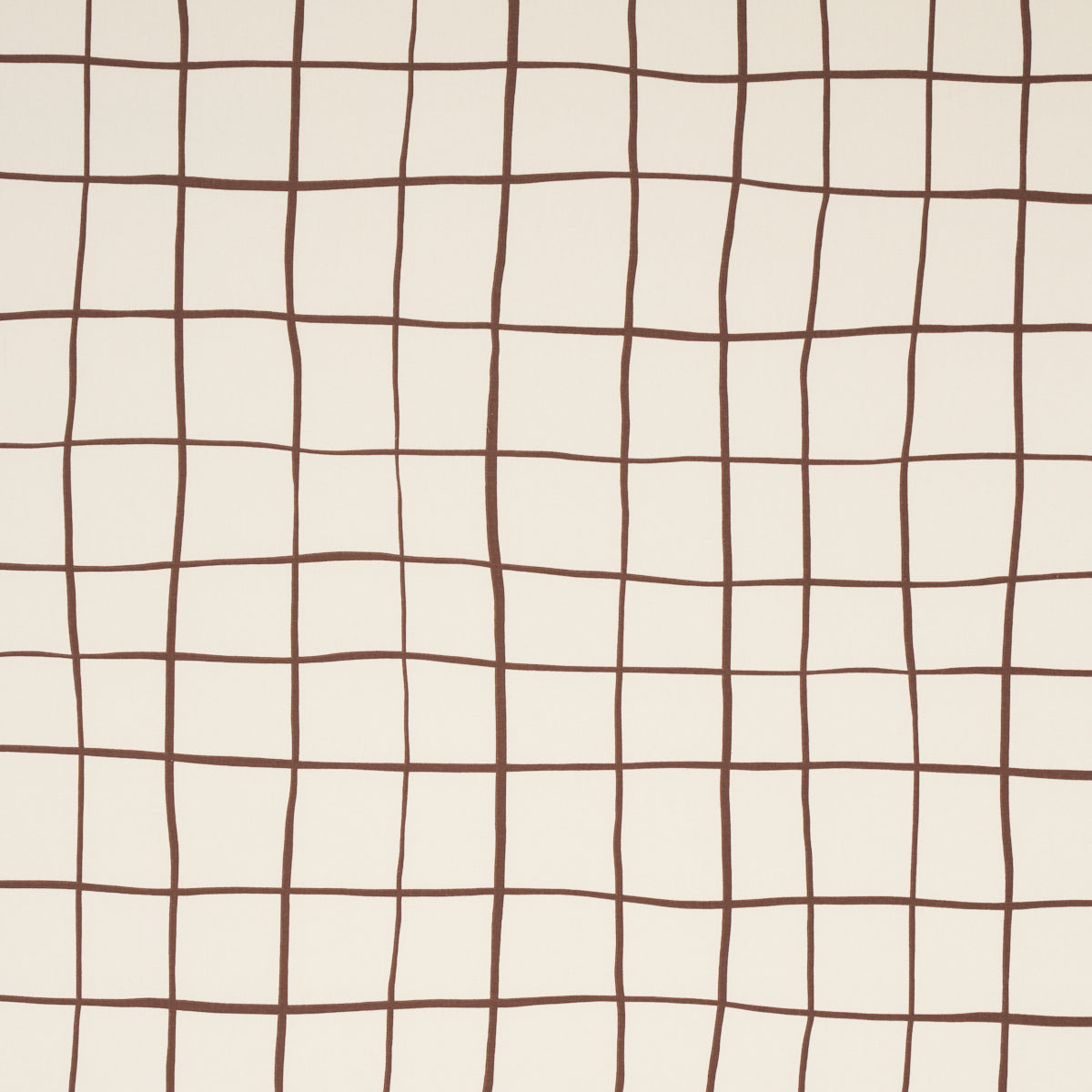 Purchase 180291 Painterly Windowpane, Brown by Schumacher Fabric