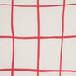 Purchase 180293 | Painterly Windowpane, Red - Schumacher Fabric