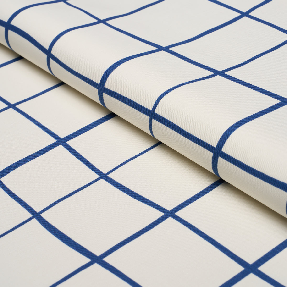 Purchase 180295 | Painterly Windowpane, Navy - Schumacher Fabric