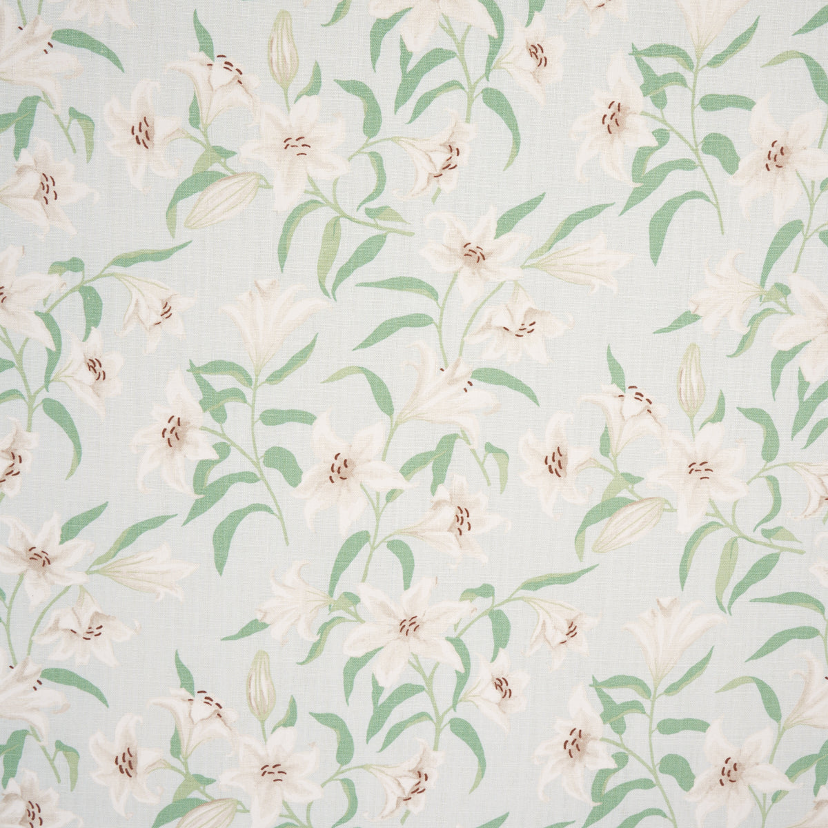 Purchase 180301 Scattered Lilies, Sky by Schumacher Fabric