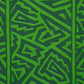 Purchase 180323 | Jagged Maze, Green - Schumacher Fabric