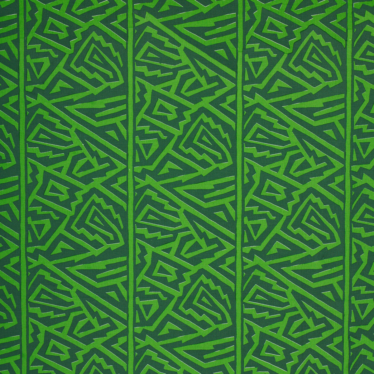 Purchase 180323 | Jagged Maze, Green - Schumacher Fabric