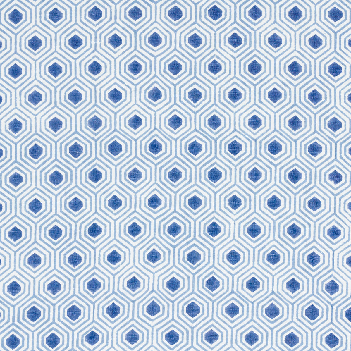Purchase 180370 Otis Hand Print, Blue by Schumacher Fabric