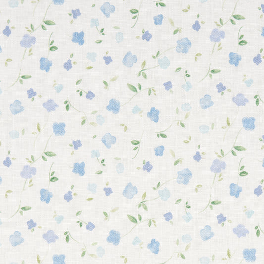 Purchase 180431 Bloomwind Performance Linen, Blue by Schumacher Fabric