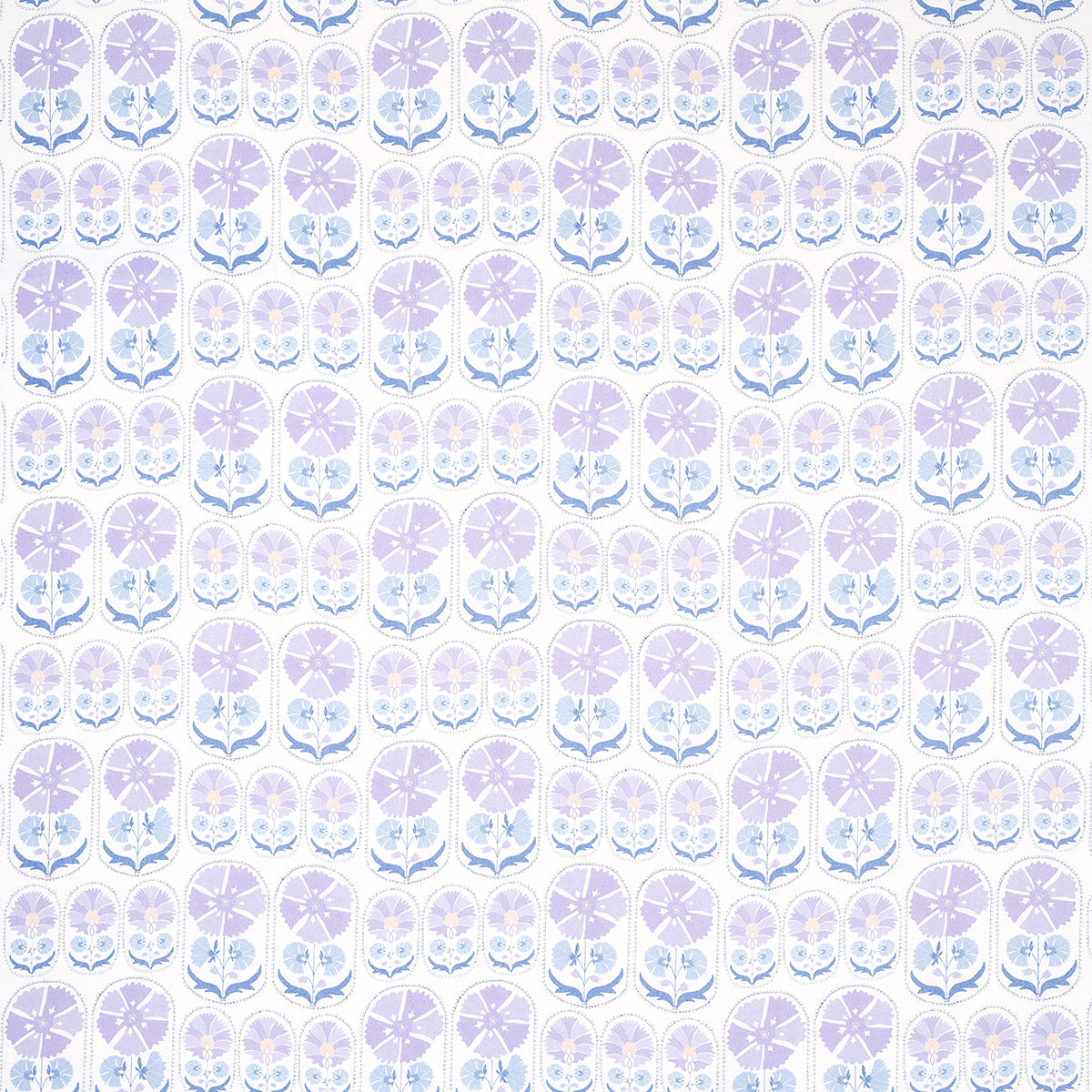 Purchase 180482 Anjuna Floral Linen Print, Lilac by Schumacher Fabric