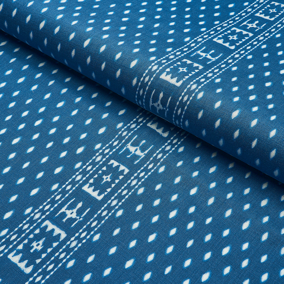 Purchase 180490 | Indah Batik, Indigo - Schumacher Fabric