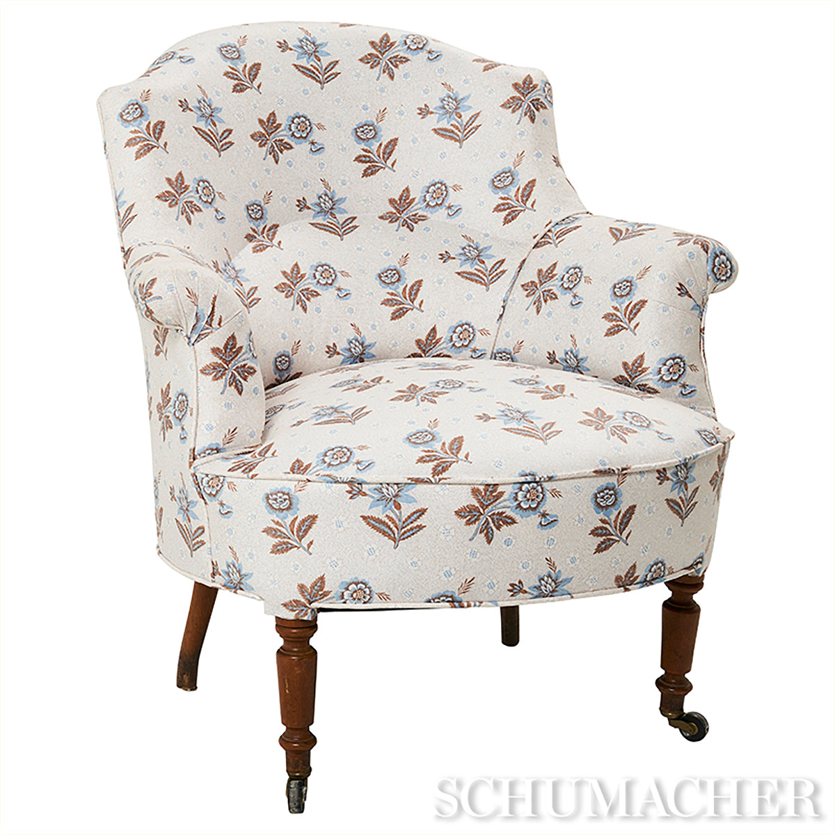 Purchase 180542 | Ephemera, Delft & Sepia - Schumacher Fabric