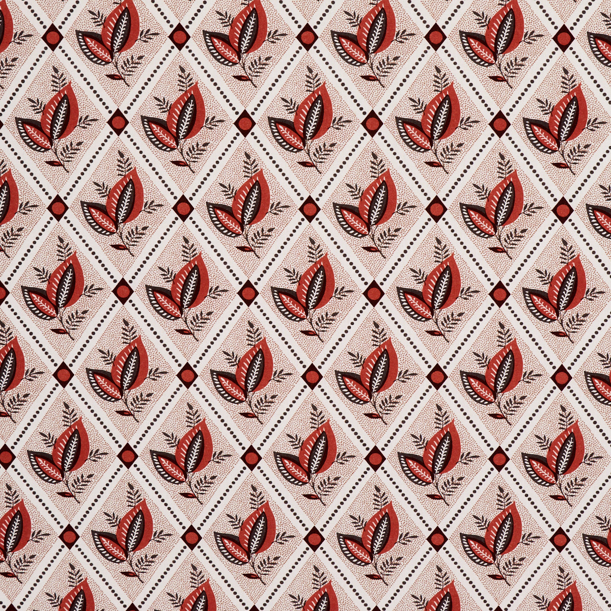 Purchase 180571 Basile Trellis, Spice & Carbon by Schumacher Fabric