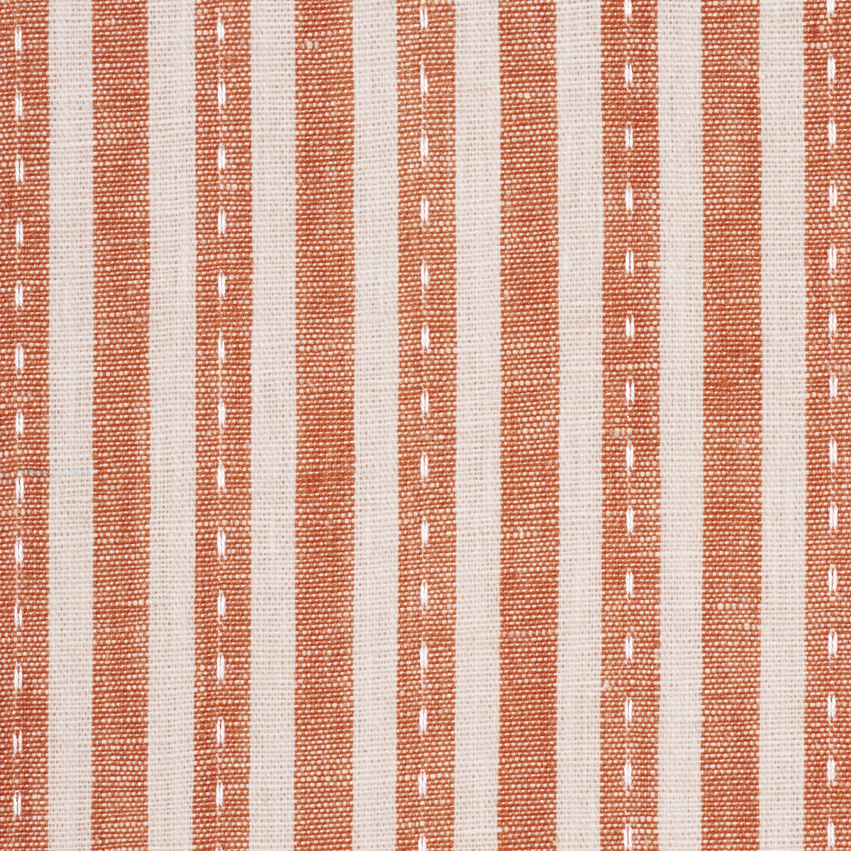Purchase 180595 | Mathis Ticking Stripe, Spice - Schumacher Fabric