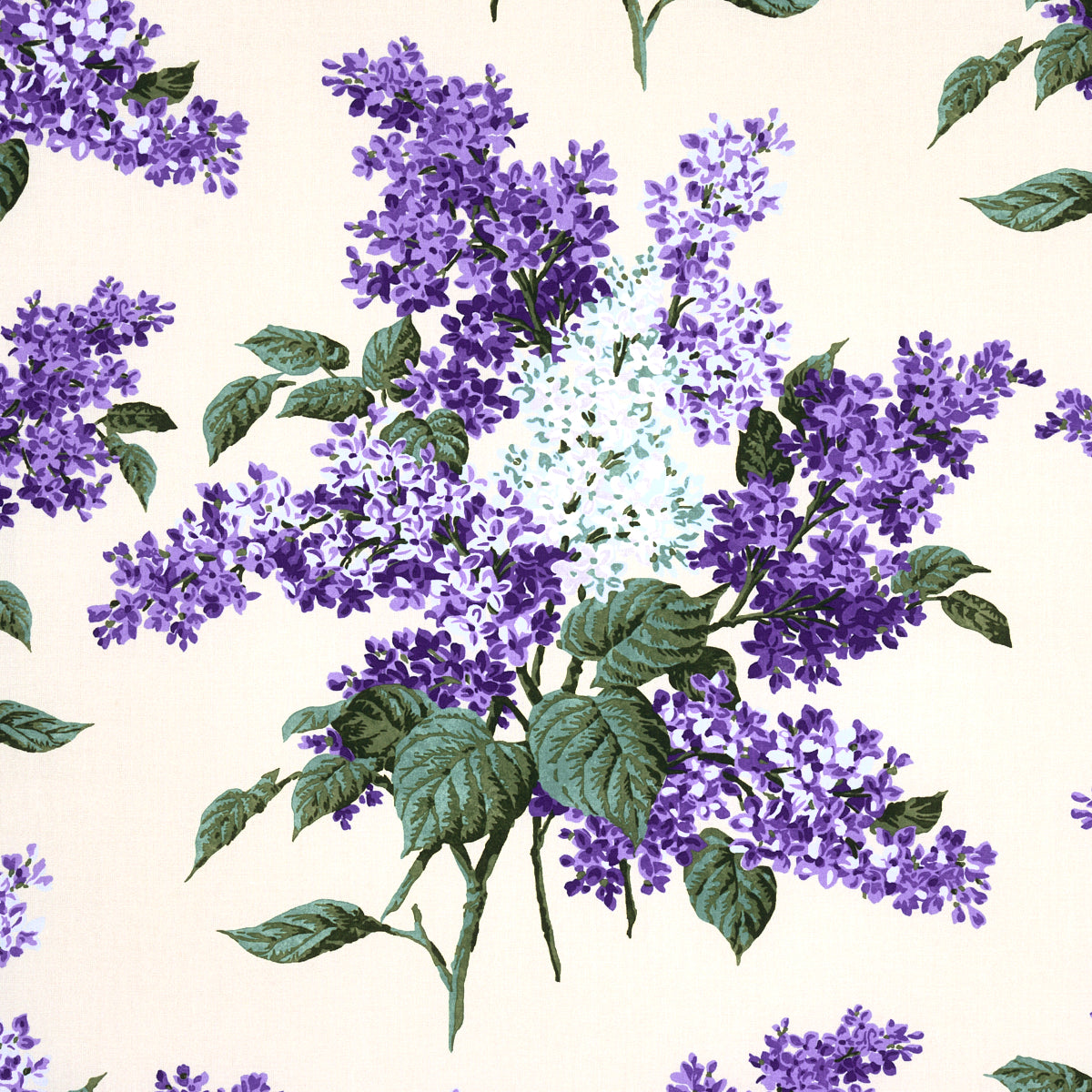 180621 | Proust'S Lilacs, Purple - Schumacher Fabric