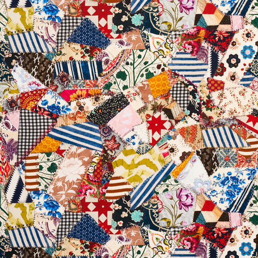 Purchase 180650 Hotch Potch Crazy Quilt, Document by Schumacher Fabric