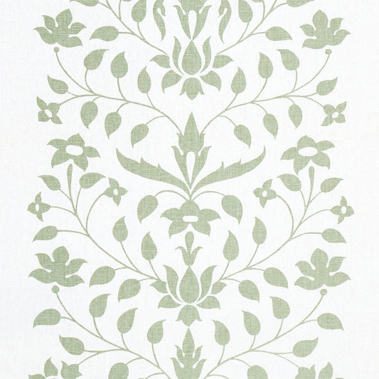 Purchase 180680 | Azulejos, Green - Schumacher Fabric
