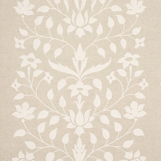 Purchase 180682 | Ephemera, Ivory On Natural - Schumacher Fabric