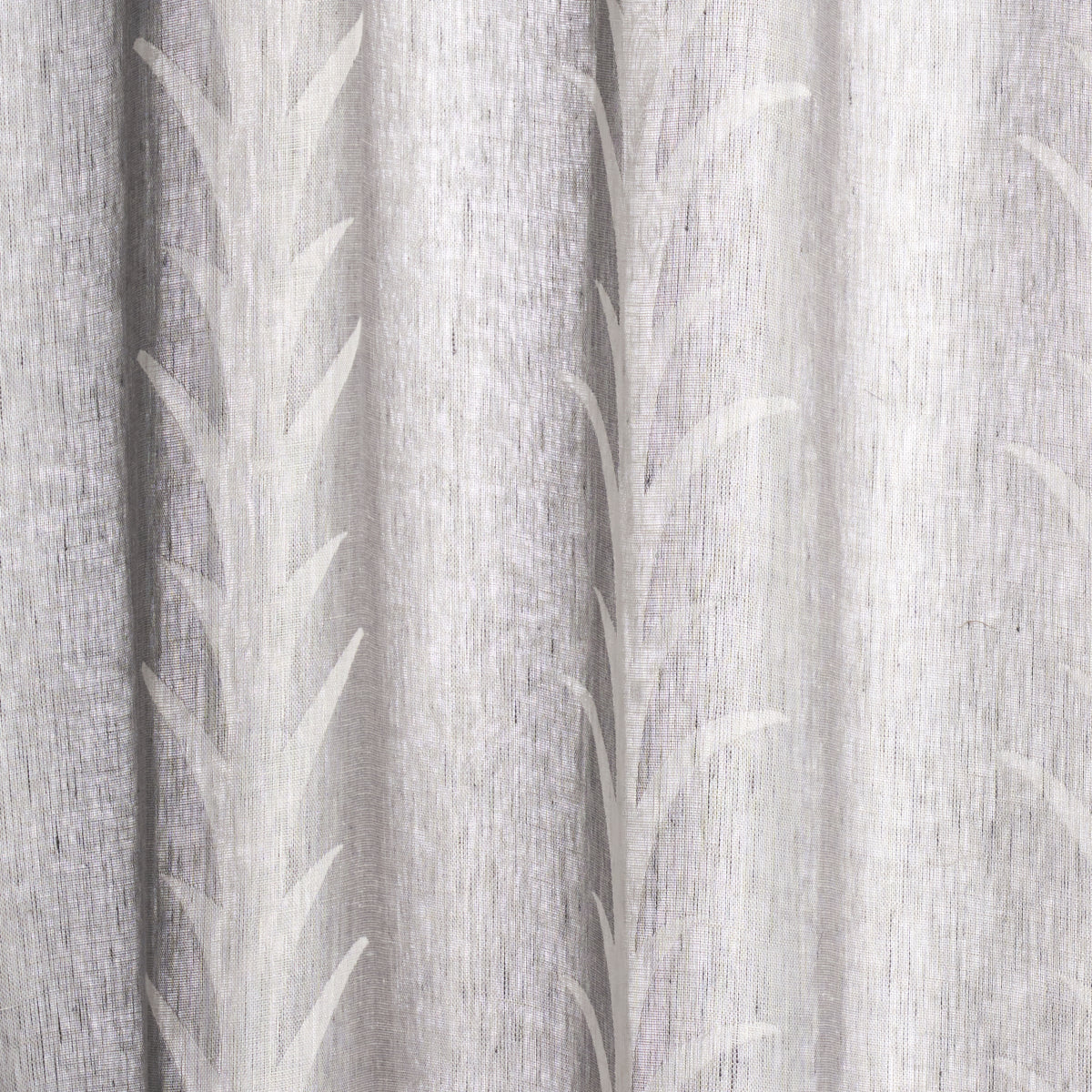Purchase 180801 Acanthus Stripe Sheer, Carbon by Schumacher Fabric