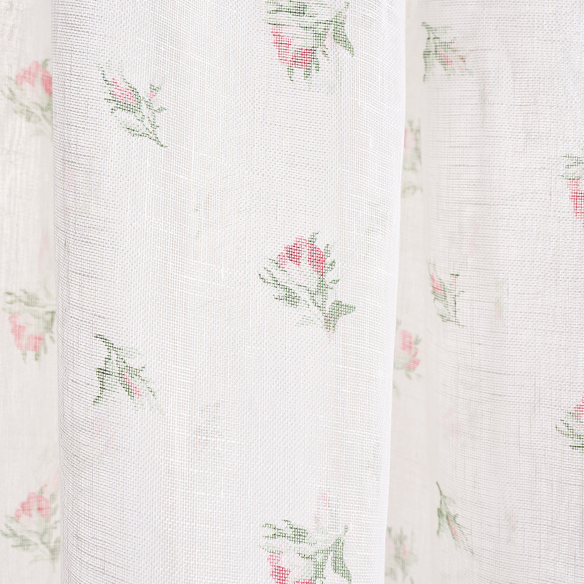 Purchase 180830 Margie Floral Sheer, Rose by Schumacher Fabric