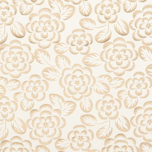 Purchase 180870 | Angelica Floral, Champagne & Ivory - Schumacher Fabric