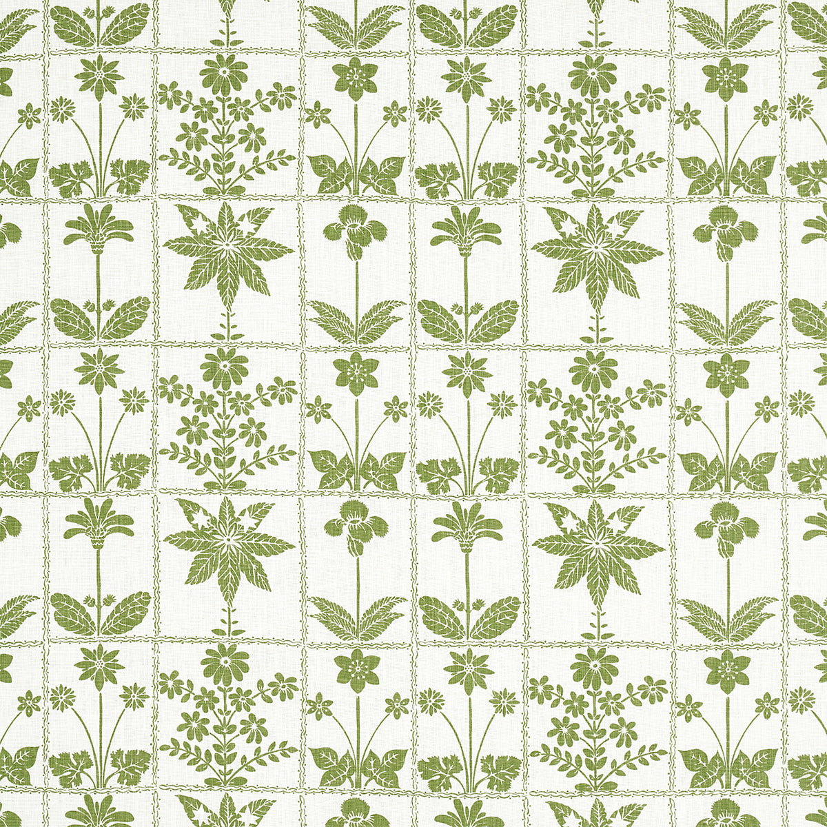 Purchase 180890 | Azulejos, Leaf - Schumacher Fabric