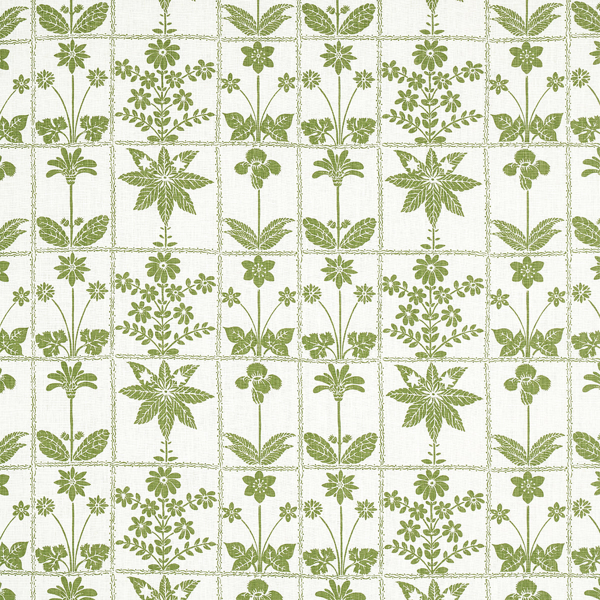 Purchase 180890 Georgia Wildflowers, Leaf by Schumacher Fabric