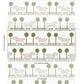 Purchase 180900 | Azulejos, Olive - Schumacher Fabric