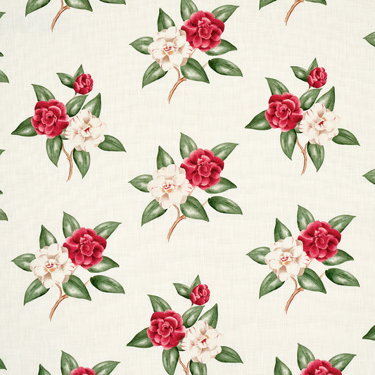 Purchase 180910 | Azulejos, Garnet - Schumacher Fabric