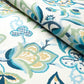 Purchase 180970 | Azulejos, Navy & Leaf - Schumacher Fabric
