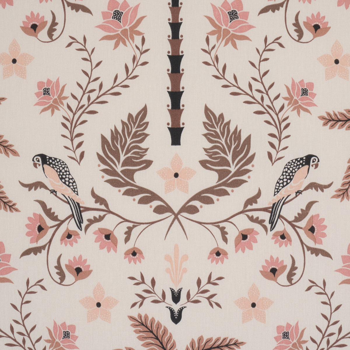 Purchase 180982 | Island Palm Indoor/Outdoor, Peach & Brown - Schumacher Fabric