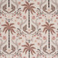 Purchase 180982 | Island Palm Indoor/Outdoor, Peach & Brown - Schumacher Fabric