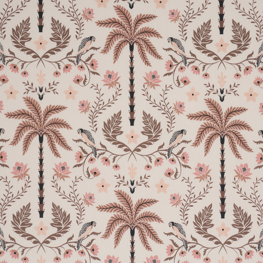 Purchase 180982 | Island Palm Indoor/Outdoor, Peach & Brown - Schumacher Fabric