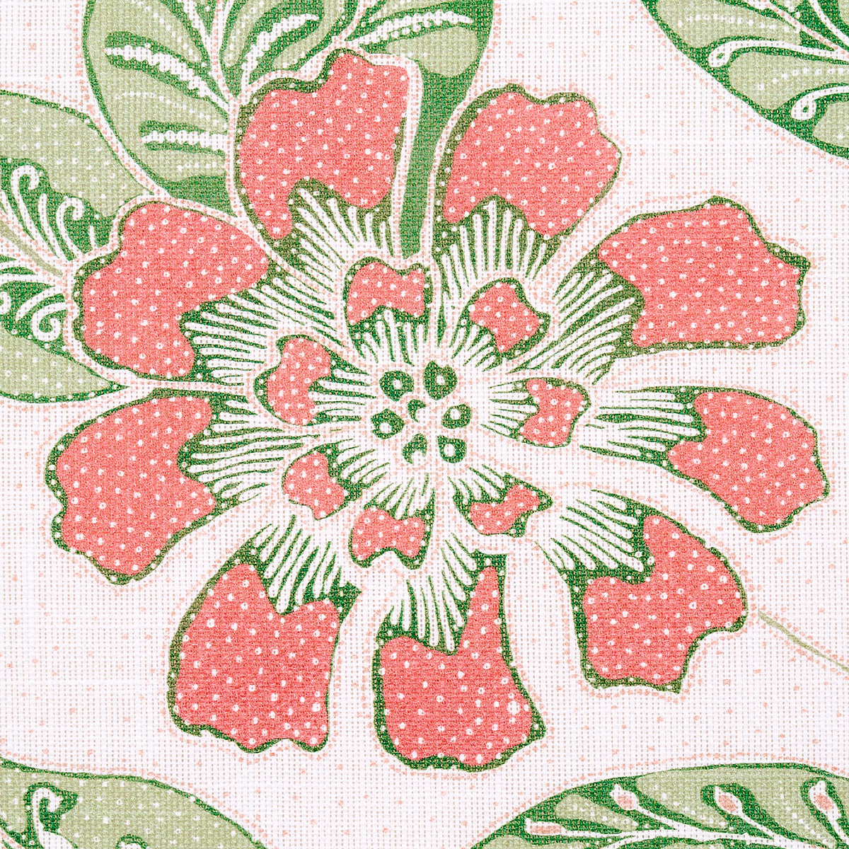 Purchase 181000 | Azulejos, Apricot - Schumacher Fabric