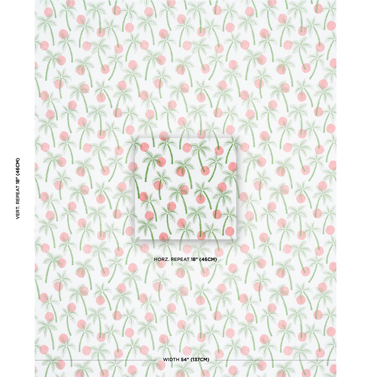 181011 | Clarabella Palm Indoor/Outdoor, Tropical - Schumacher Fabric