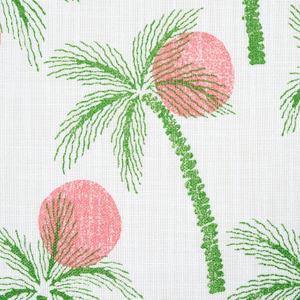 Palm Tropical Clarabella Schumacher 181011 Indoor/Outdoor, Fabric - |