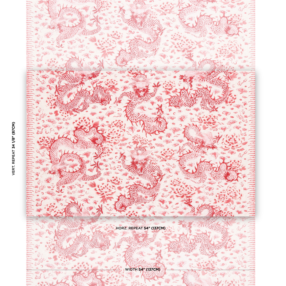 Purchase 181032 | Azulejos, Rose - Schumacher Fabric