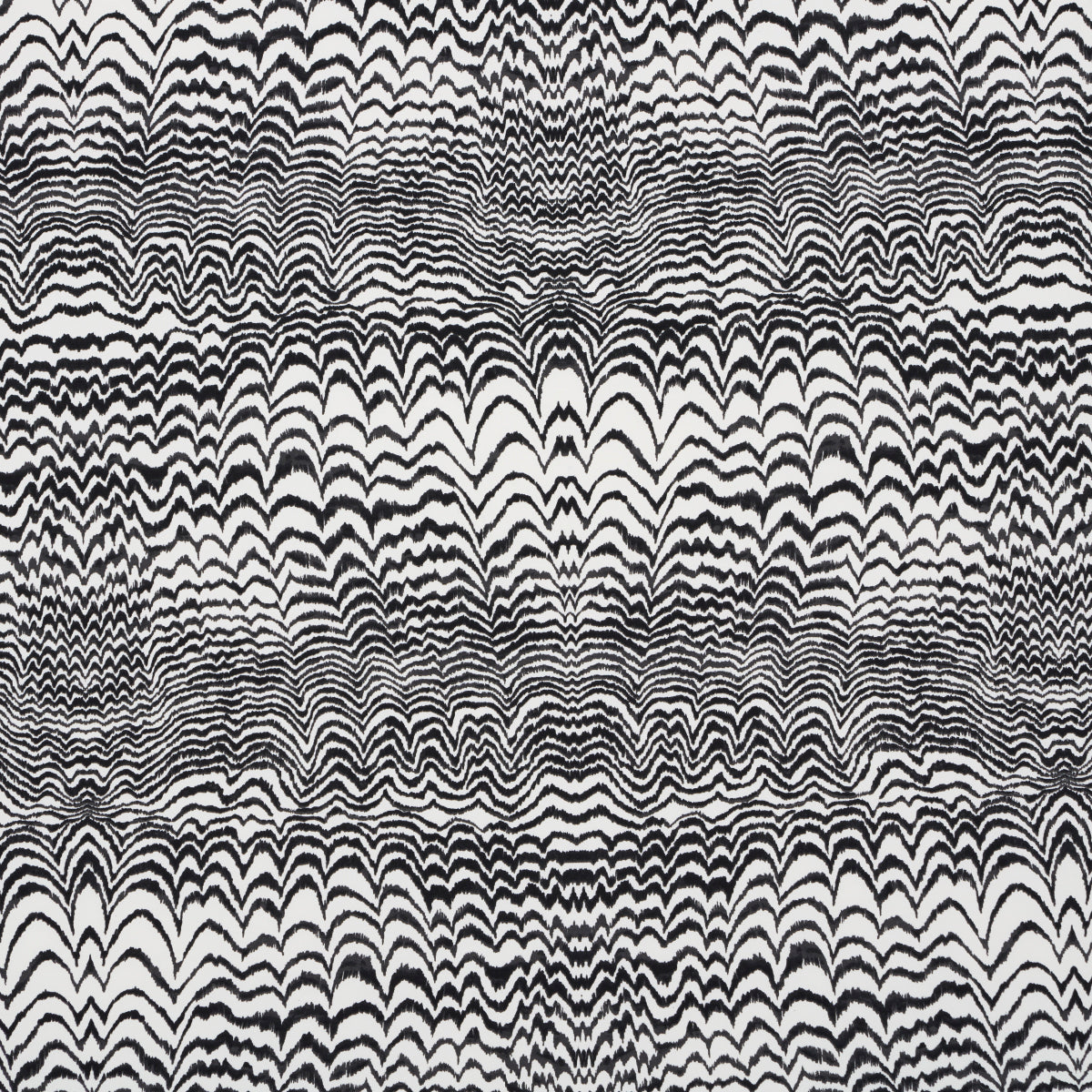 Purchase 181052 | Ink Wave Print Indoor/Outdoor, Black - Schumacher Fabric