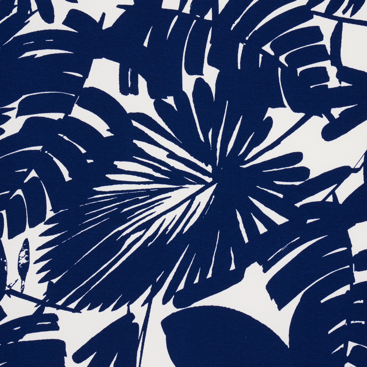 Purchase 181070 | Palisades Palm Indoor/Outdoor, Indigo - Schumacher Fabric