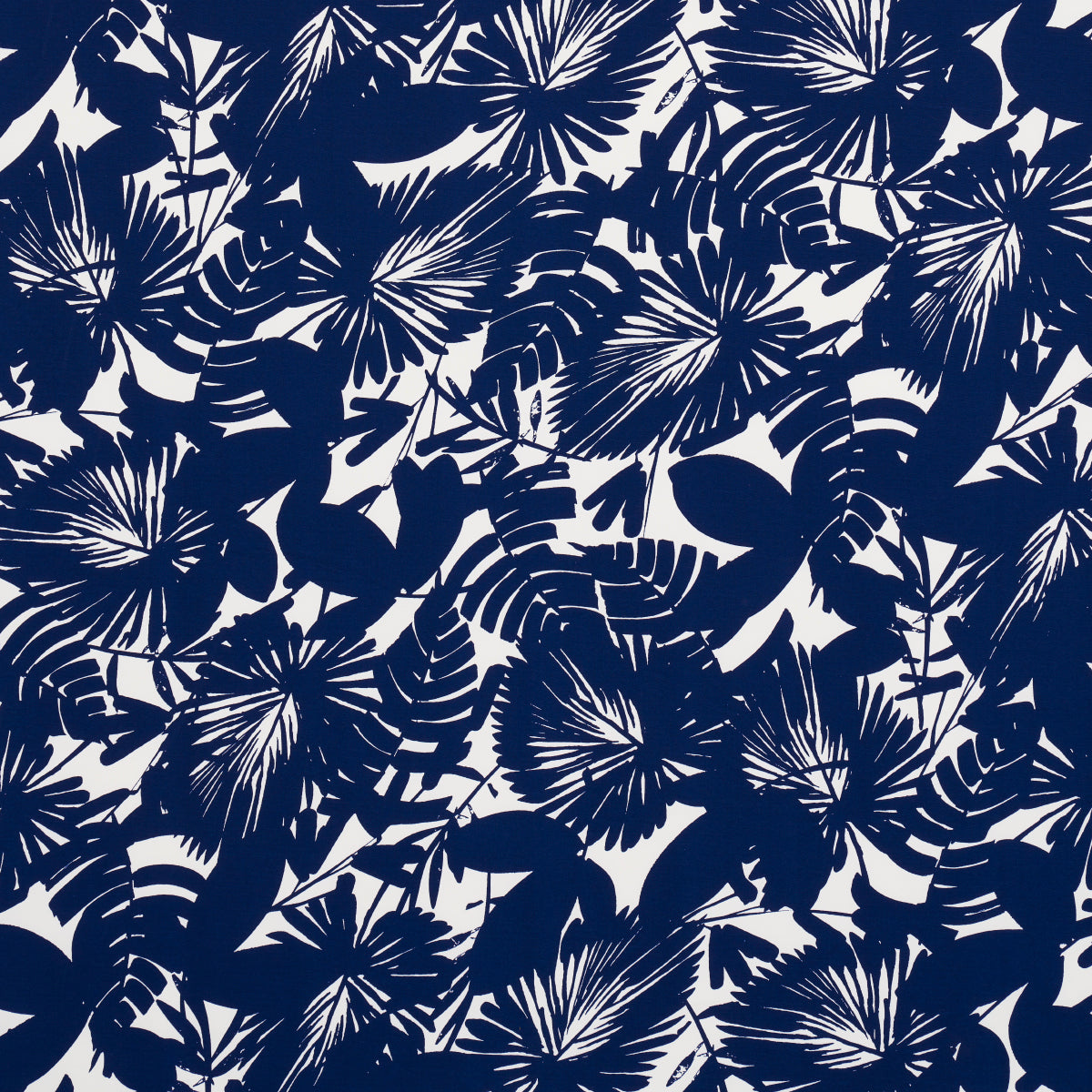 Purchase 181070 | Palisades Palm Indoor/Outdoor, Indigo - Schumacher Fabric