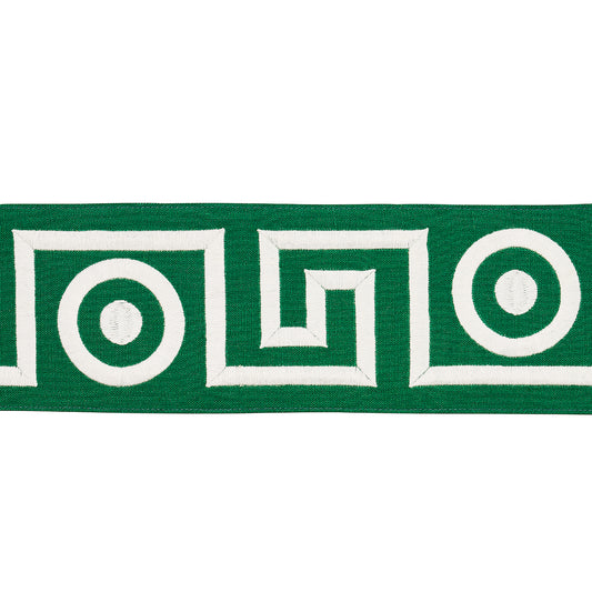 Purchase 181250 | Plato Tape, Green - Schumacher Trim