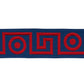 Purchase 181253 | Plato Tape, Navy And Red - Schumacher Trim