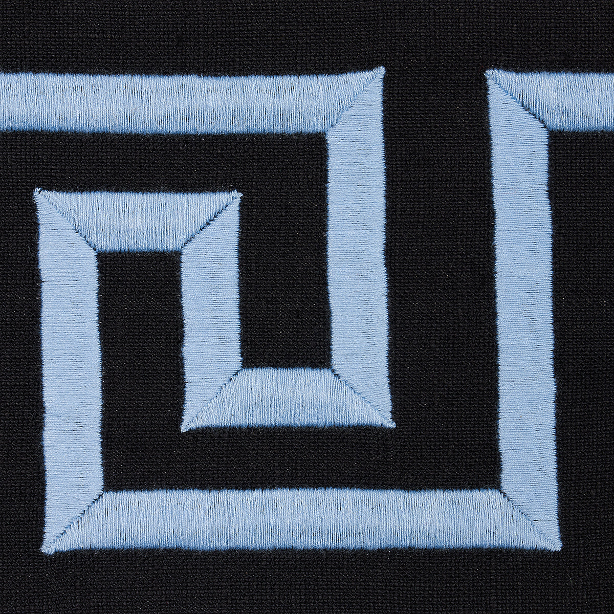 Purchase 181254 | Plato Tape, Black And Sky - Schumacher Trim