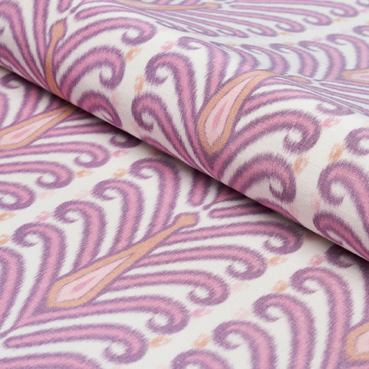 Purchase 181272 | Augustine Ikat, Fuchsia - Schumacher Fabric