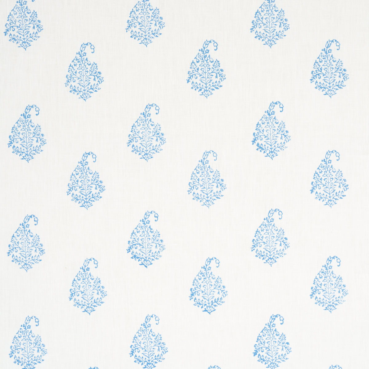 Purchase 181352 | Kerala Paisley, Blue - Schumacher Fabric