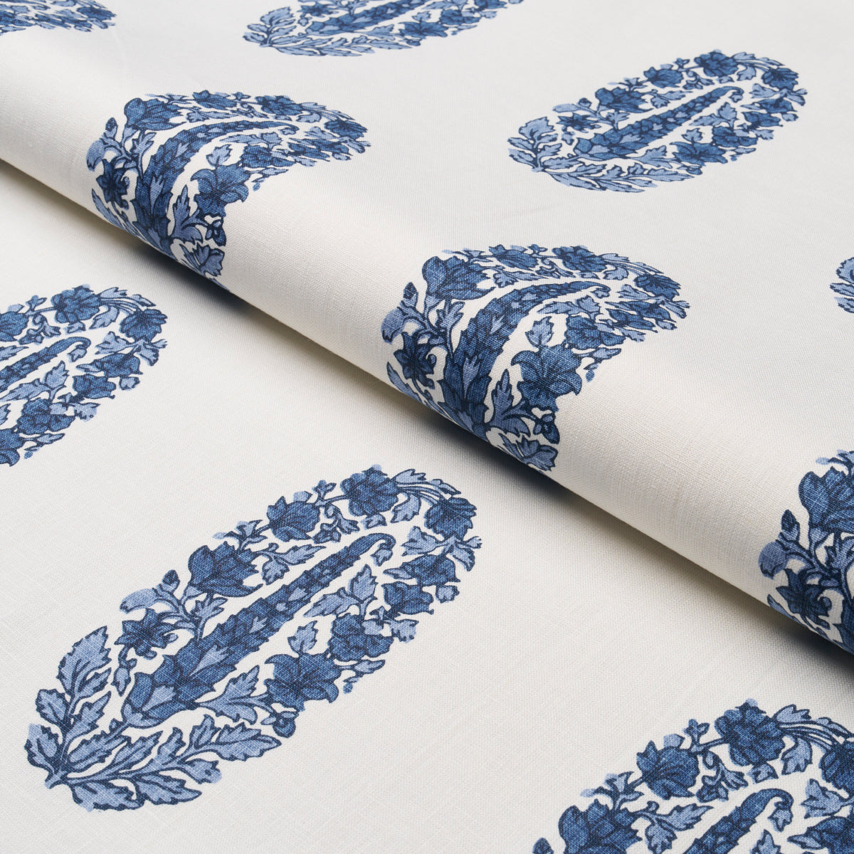 Purchase 181361 | Askandra Flower, Delft - Schumacher Fabric