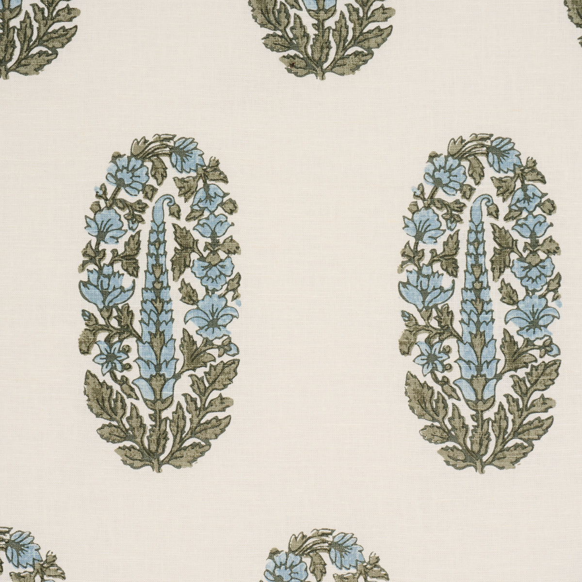 Purchase 181363 | Askandra Flower, Aquamarine - Schumacher Fabric