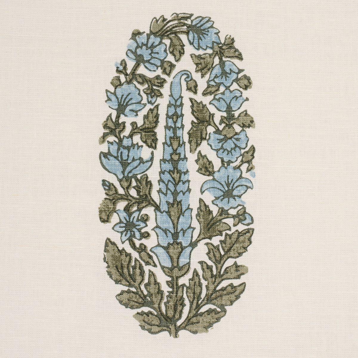 Purchase 181363 | Askandra Flower, Aquamarine - Schumacher Fabric