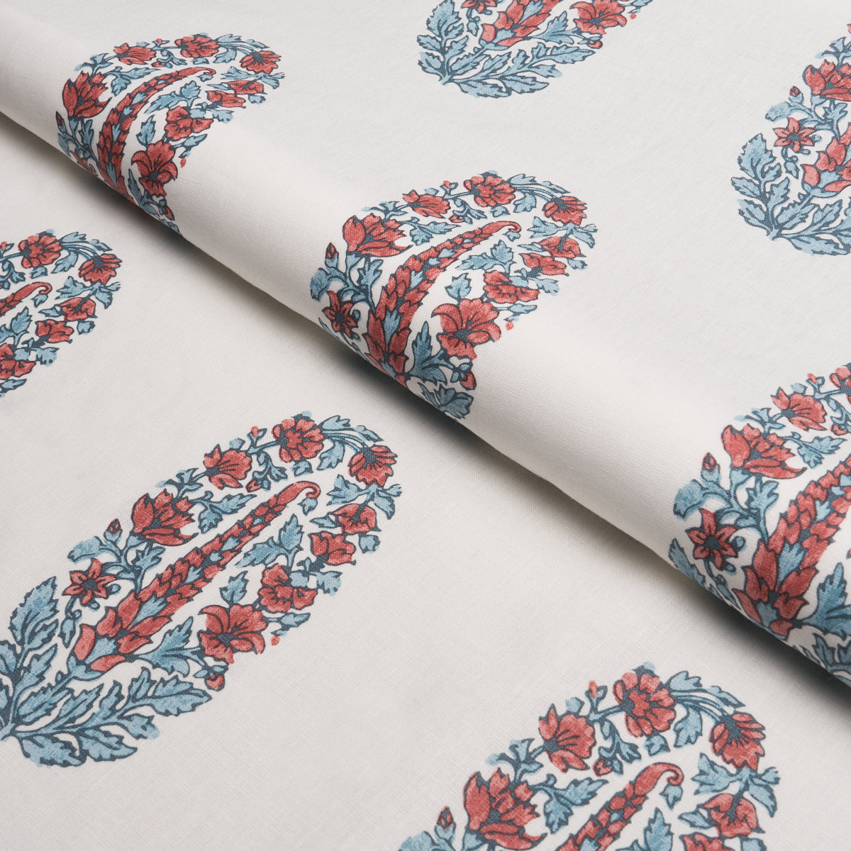 Purchase 181364 | Askandra Flower, Ruby - Schumacher Fabric