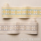 Purchase 181370 | Amira Hand Block Printed Tape, Yellow & Aqua - Schumacher Trim