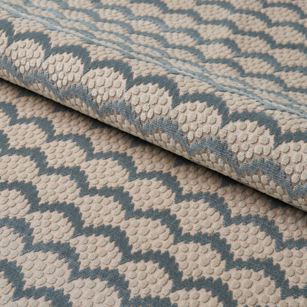 Purchase 181420 Pollen Cut Velvet, Soft Jade by Schumacher Fabric