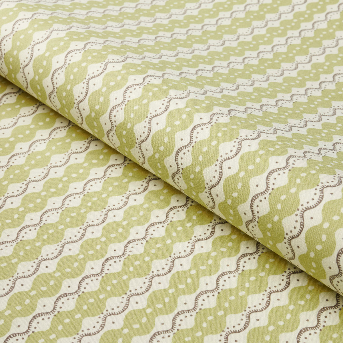 Purchase 181440 Centipede Stripe, Pea by Schumacher Fabric