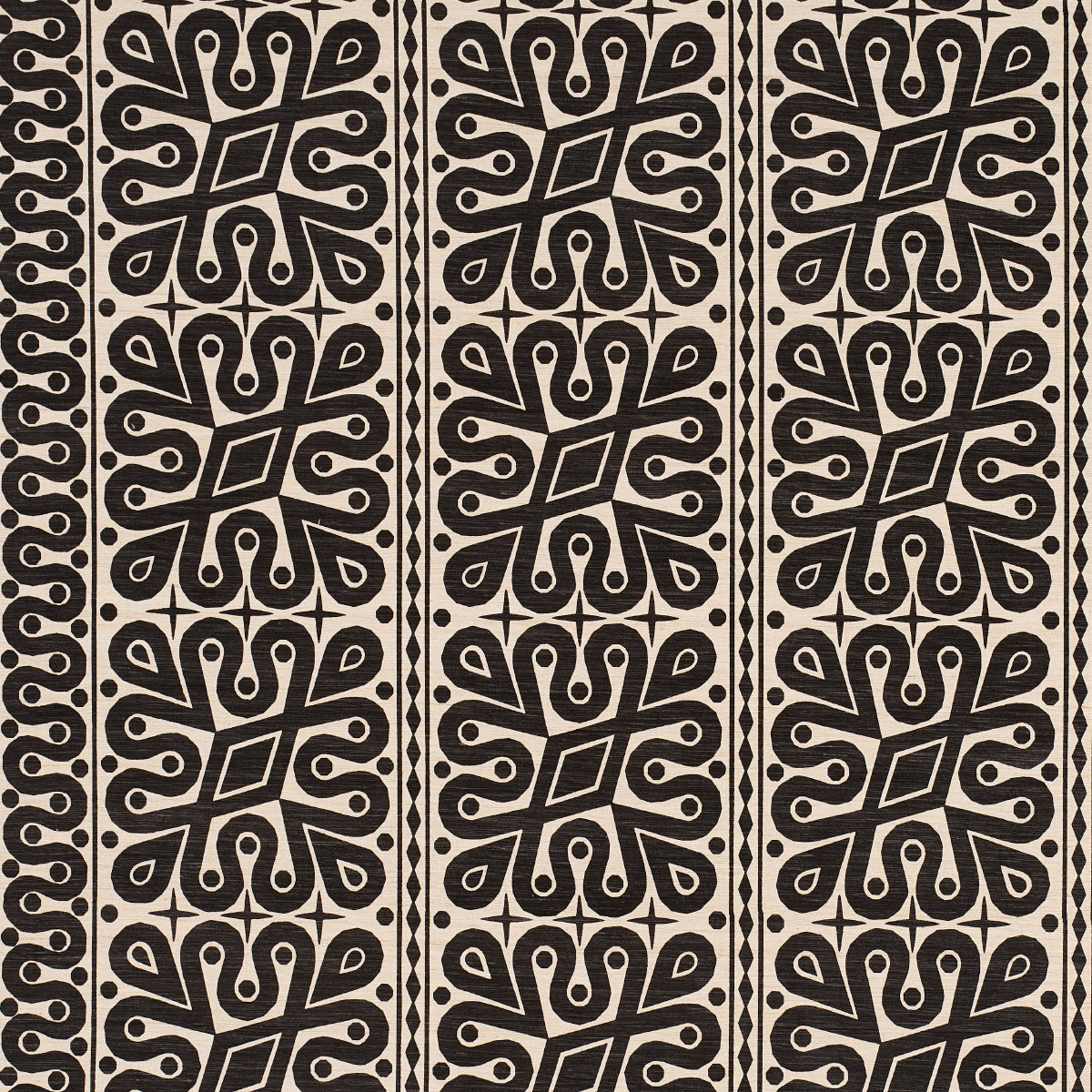 Purchase 181472 | Borneo Silk, Black - Schumacher Fabric