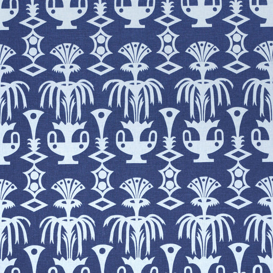 Purchase 181501 | Fountain Grass, Blues - Schumacher Fabric